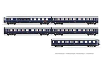 DB, 5-unit pack luxury passanger train "Blauer Enzian", blue livery, ep. III