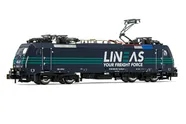 RAILPOOL, Elektrolokomotive BR 186 293-7, "Lineas"-Lackierung, Ep. VI, mit DCC-Decoder