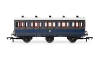 S&DJR, 6 Wheel Coach, 3rd Class, 109 - Era 2