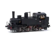 FS, steam locomotive Gr.835 with electric lamps and white wheel rims, ep. III-IV, with DCC sound decoder