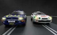 Scalextric Rally Championship - Retro Race Set (EU Plug)