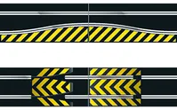 Scalextric Jump and Side Swipe Track Accessory Pack