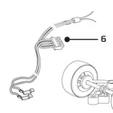 Lights PCB & car wire harness, CONTACTS & WIRES C4424