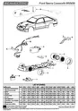 Tyre pack, Tyres pack C3734 Honda civic