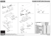 bogie frame, Class 43 Dummy Car Bogie Assembly