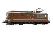 Rivarossi (H0 1:87), BLS, electric locomotive class Re 4/4, BLS 161 "Domodossola", brown livery, period IV-V, with DCC-Sounddecoder