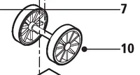 pony wheel set, RailRoad Class A1 Pony Truck Wheels (R3086)