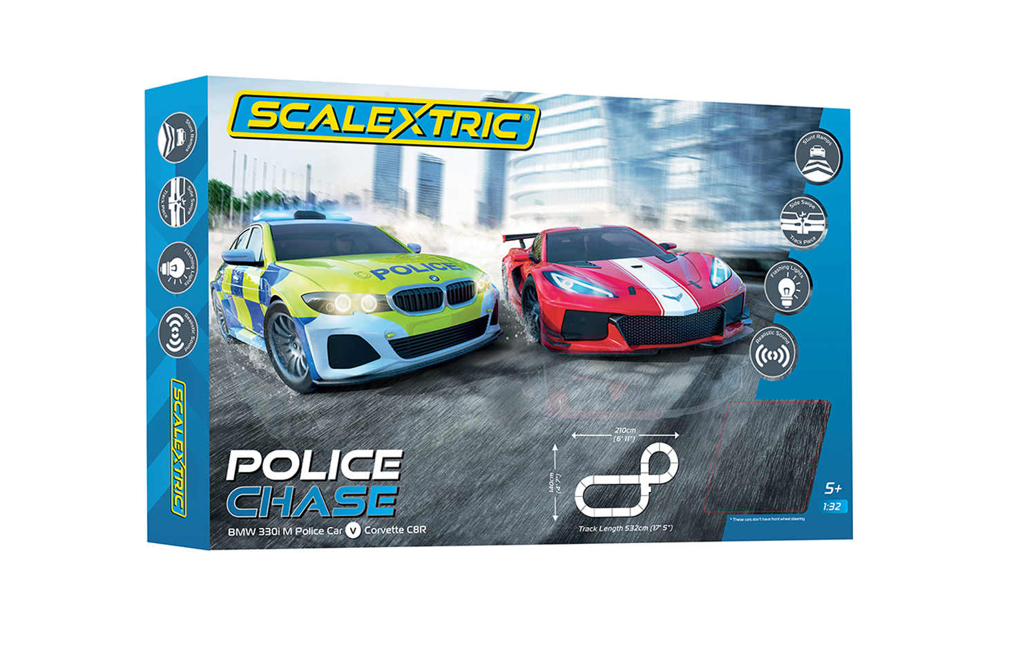 scalextric police chase