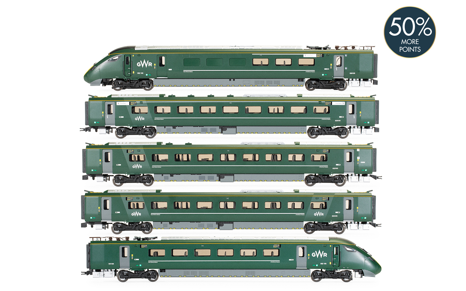 R3967 GWR, Class 802/1 Train Pack - Era 11