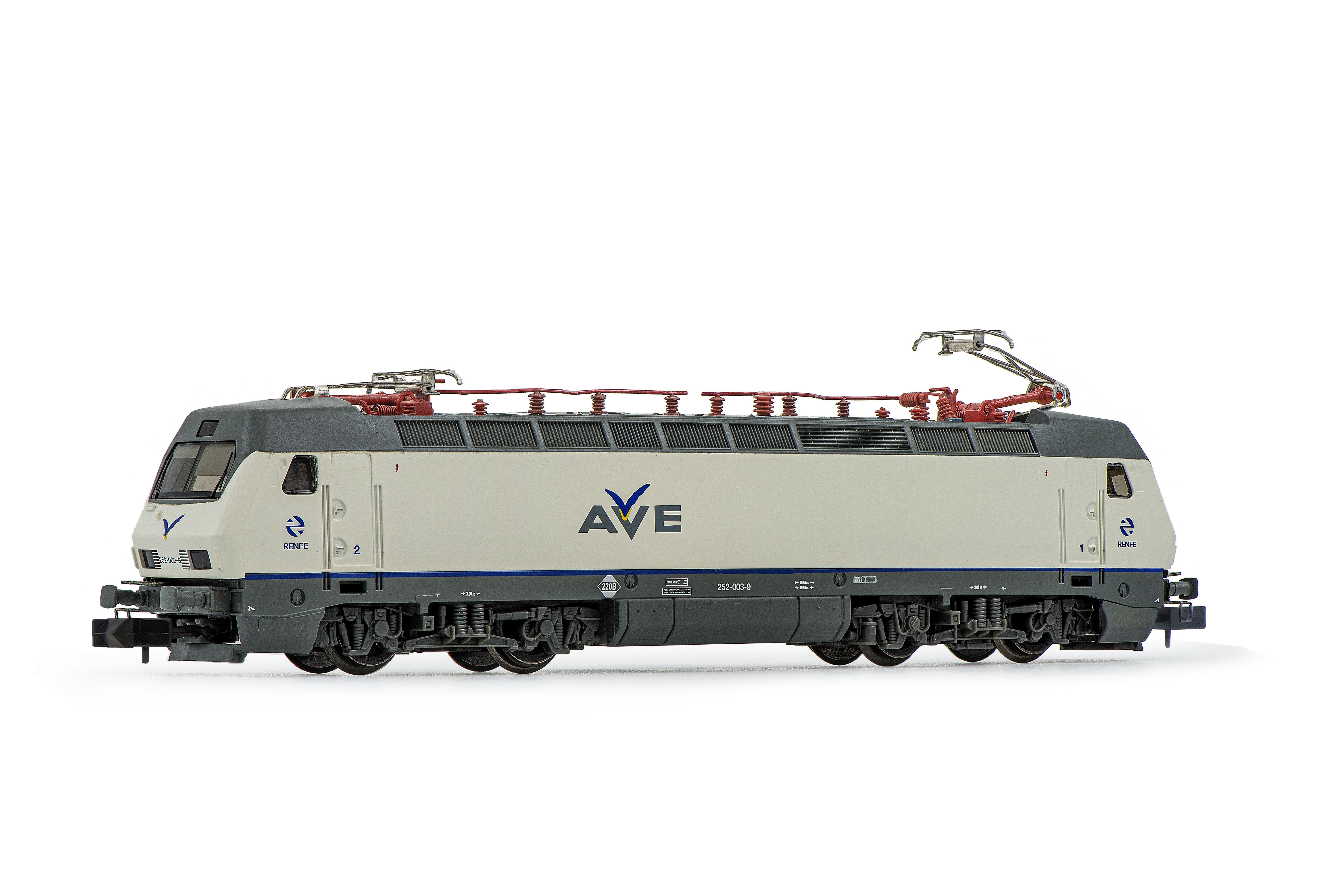 HN2555D RENFE, class 252, electric locomotive 