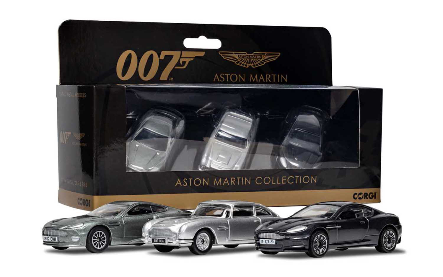 TY99284 James Bond Aston Martin Collection (V12 Vanquish, DB5, DBS)