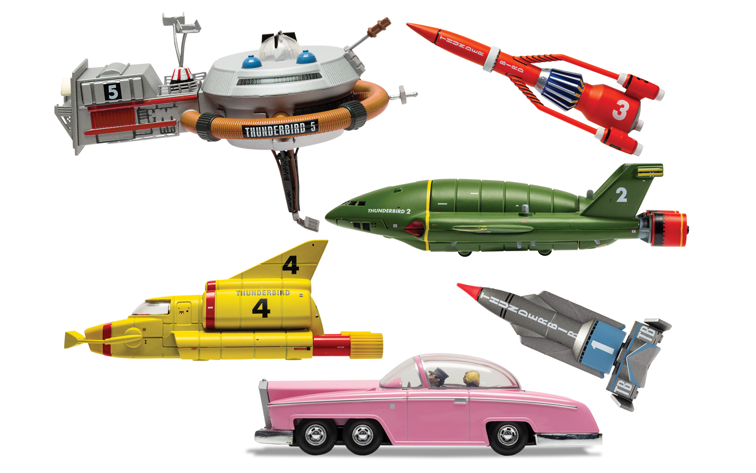 BUNDLEC31 Ultimate Thunderbirds F.A.B. Collection