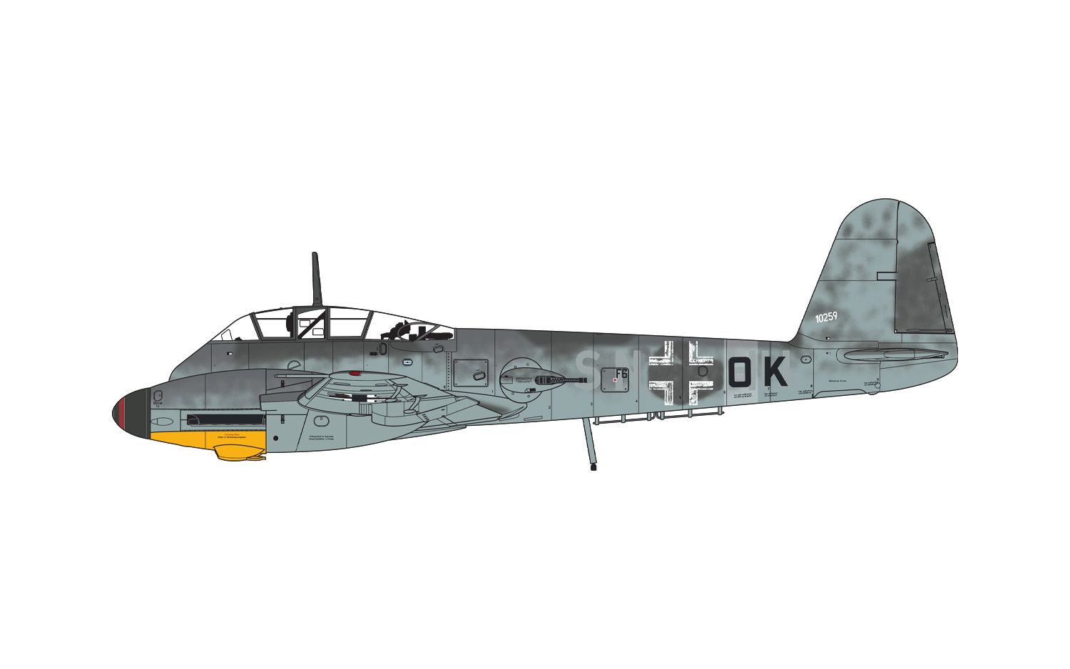 Airfix Club - Messerschmitt Me410A-3 - Limited Edition