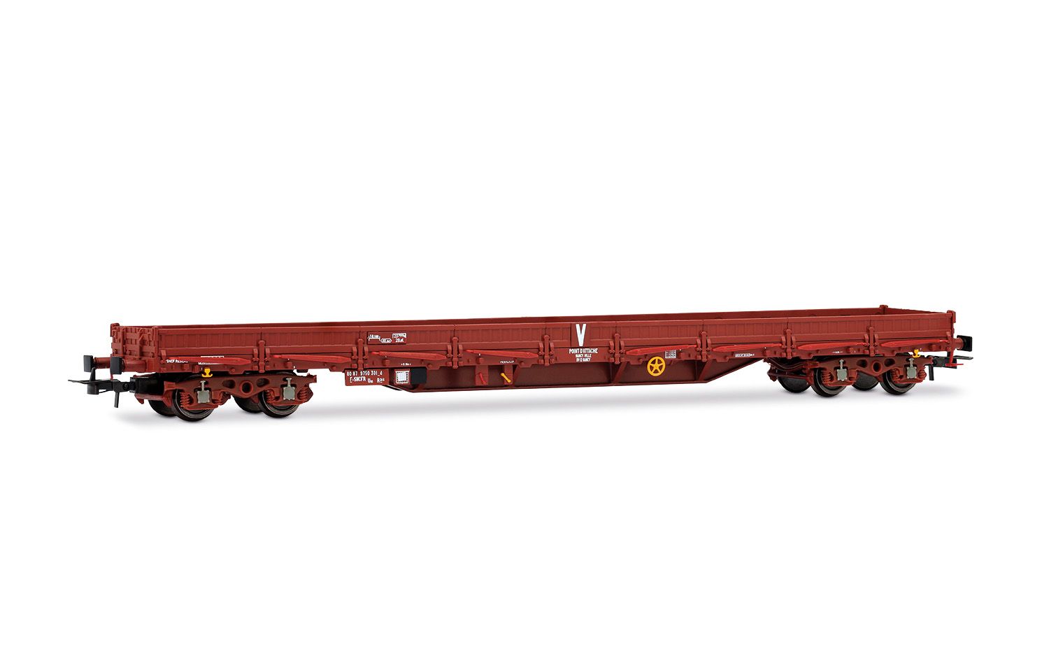 ROCO WAGON Plat A Essieux En Tres Bon Etat Ho EUR 15,00 - FR