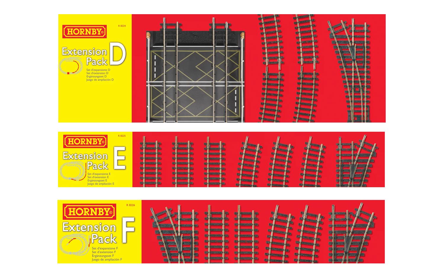 BUNDLEHTRK2 Hornby Track Pack Bundle 2