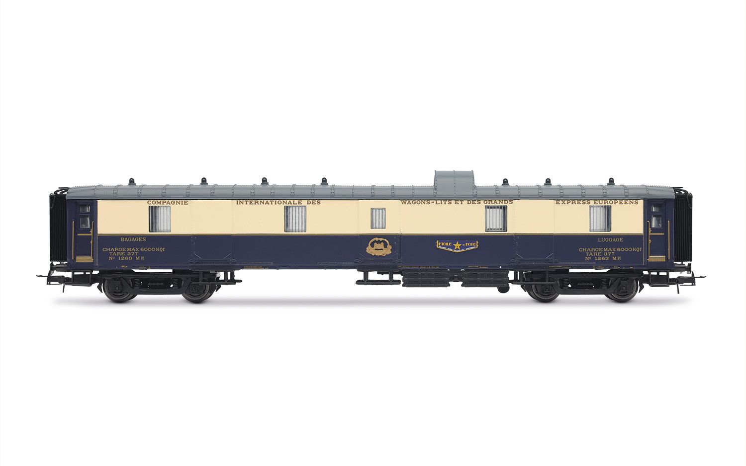 Coffret 3x voitures Etoile du Nord - SNCF ép. V - HO 1/87 - JOUEF HJ4197