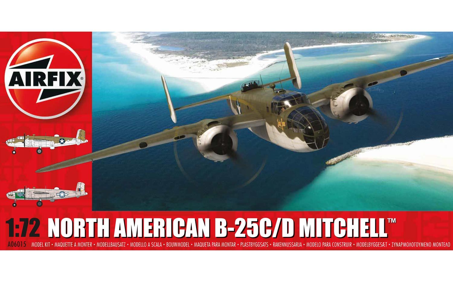 A06015 Airfix | North American B25C/D Mitchell - plastic model kit