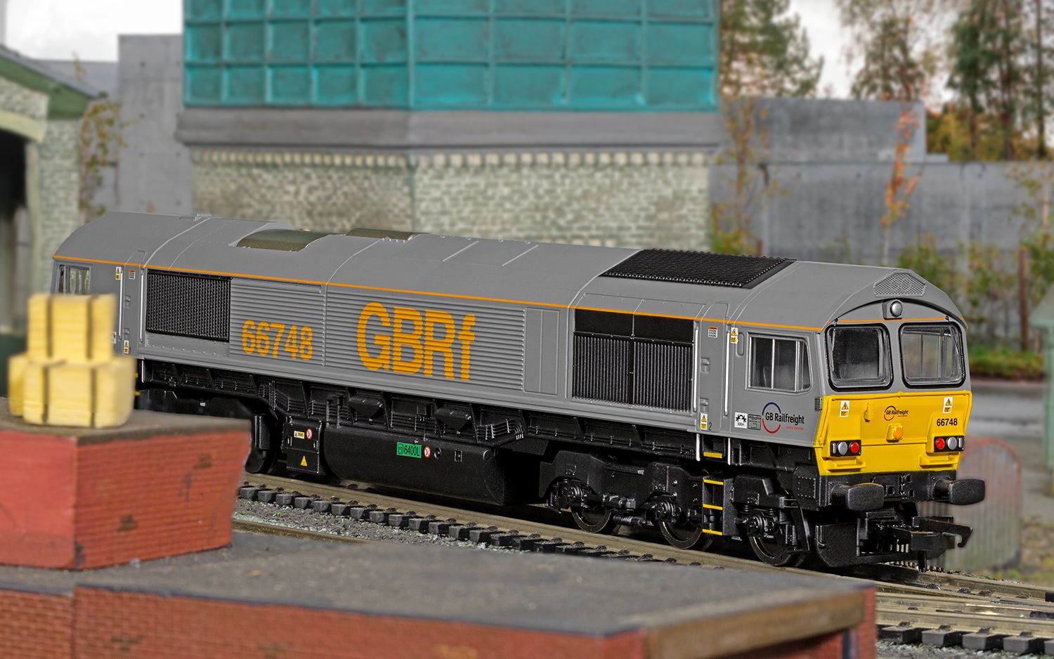 Amazon.co.jp: Hattons イギリスGB Railfreight クラス66