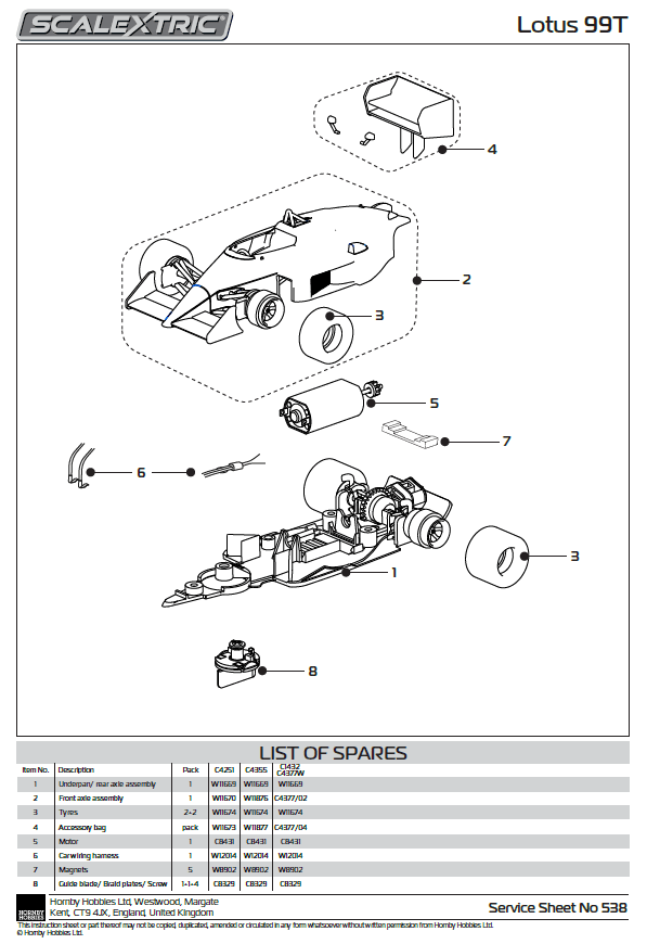 Underpan/ Front axle assembly, UNDERPAN C4251