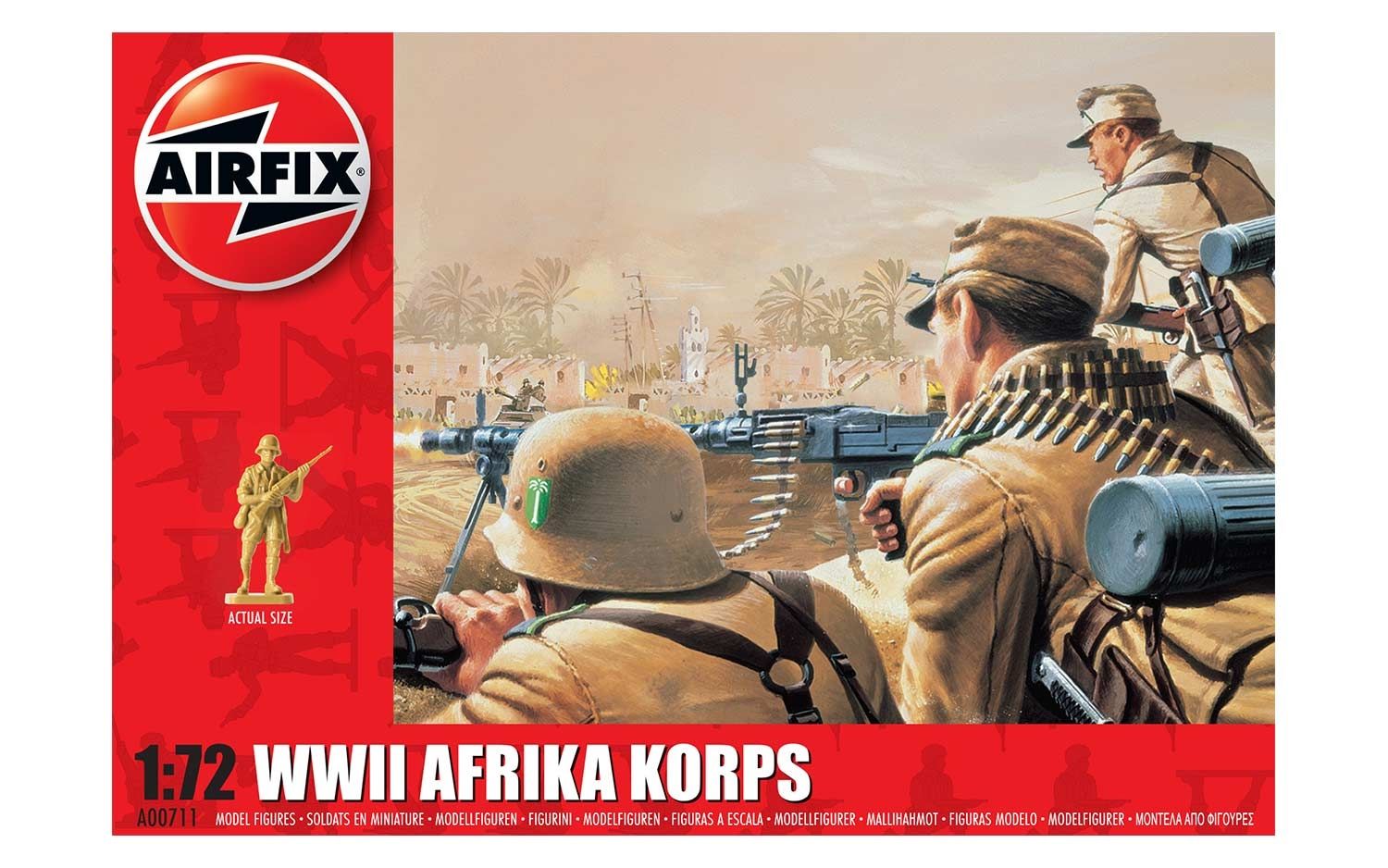 A00711 WWII Afrika Korps 1:72