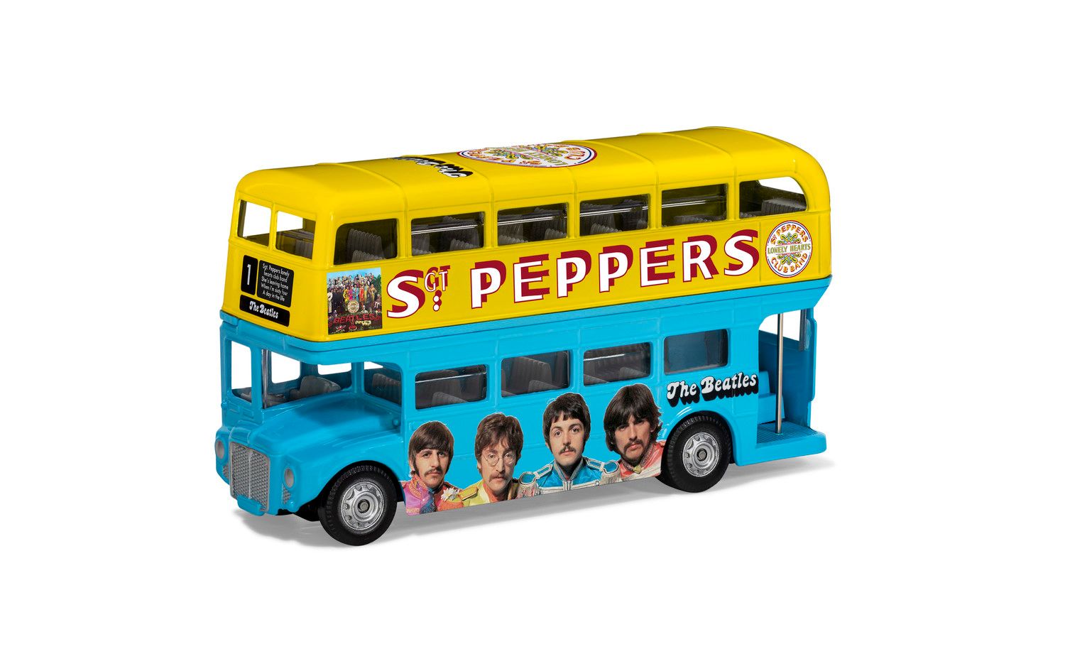 Beatles - Twist and Shout London Taxi 1:36 Scale Die-Cast