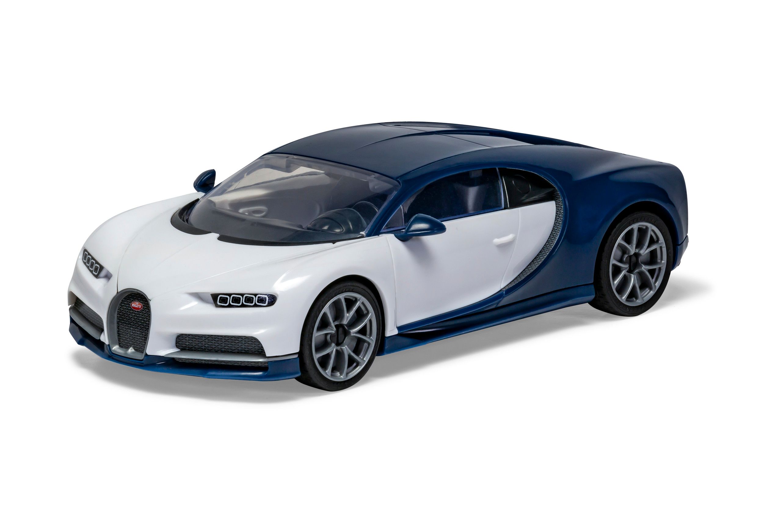 Airfix QUICK BUILD Bugatti Chiron Snap Plastic Model Car Kit J6044