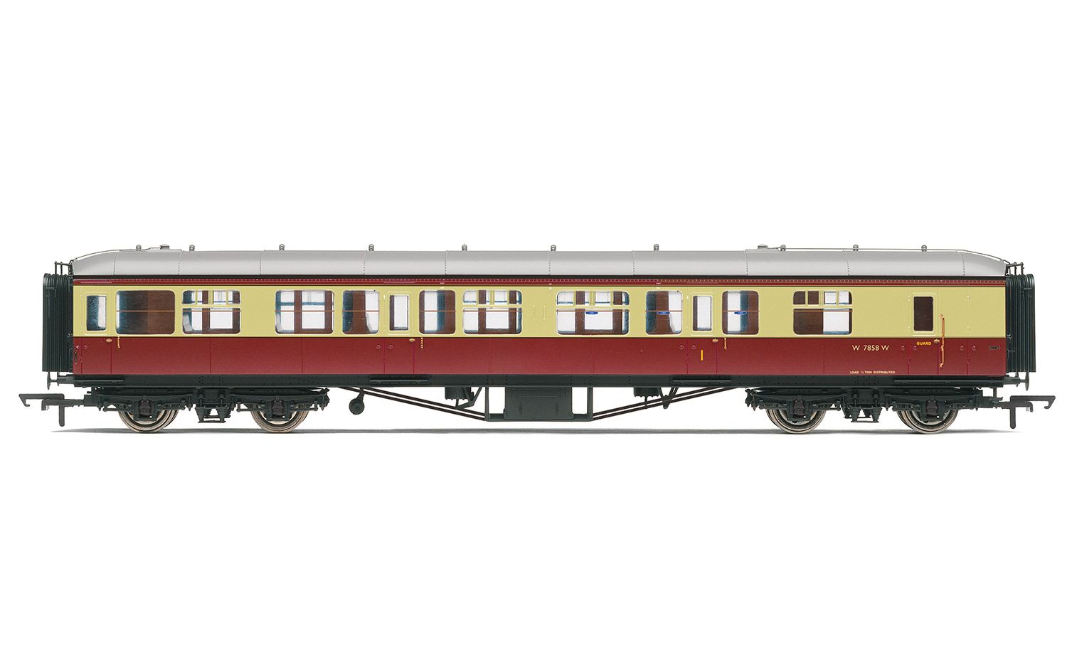 BR, 63' Hawksworth Brake Composite, W7858W - Era 4 BR, 63' Hawksworth Brake Composite, W7858W - Era 4