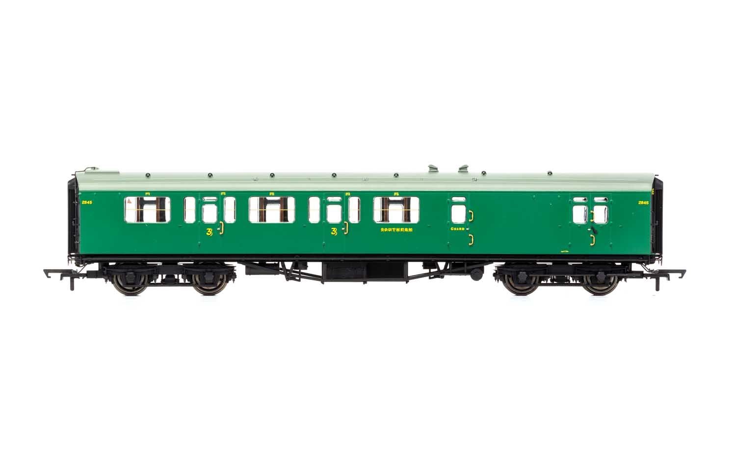 SR, Bulleid 59' Corridor Brake Third, 2845 - Era 3 SR, Bulleid 59' Corridor Brake Third, 2845 - Era 3
