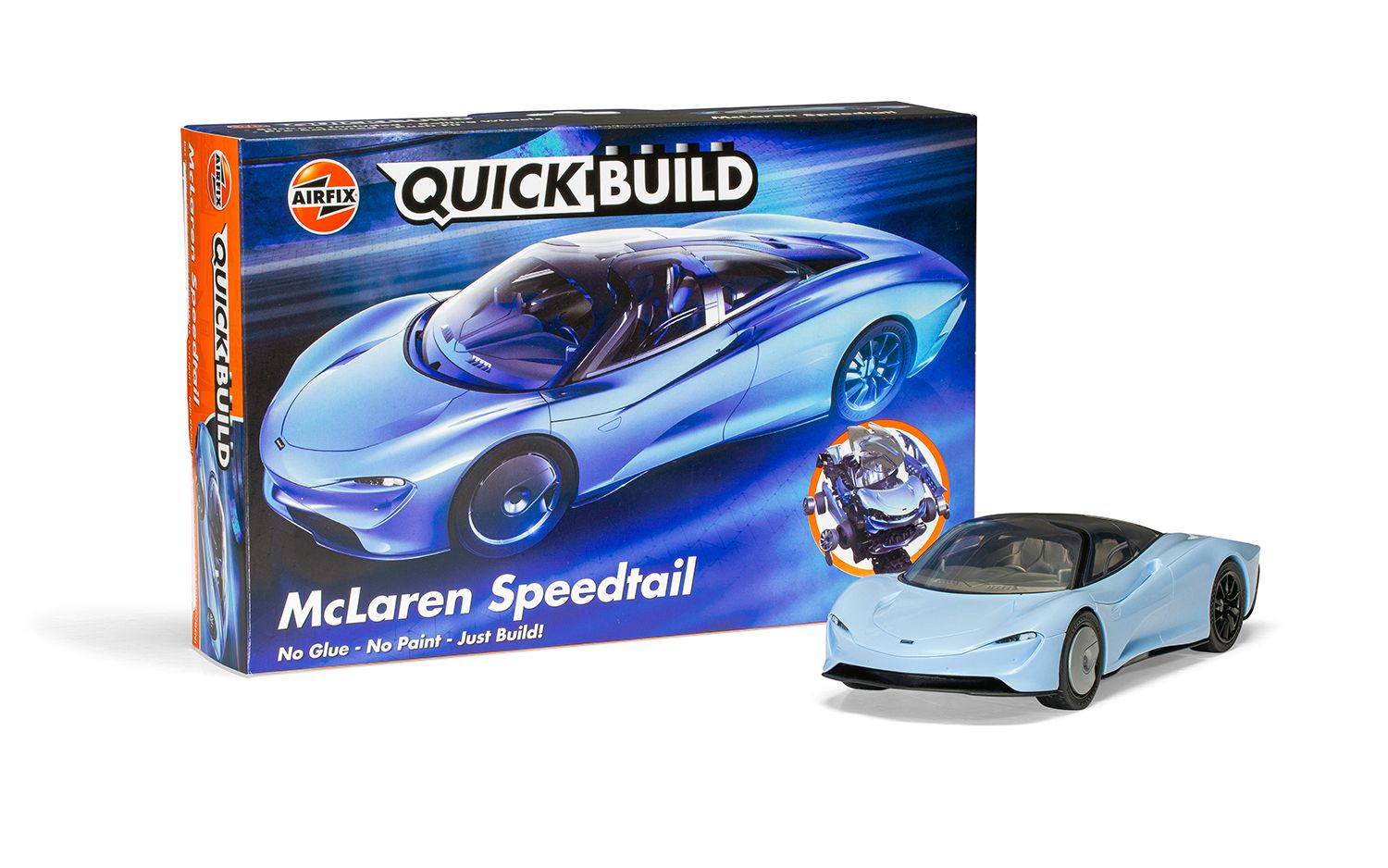 QUICKBUILD McLaren Speedtail QUICKBUILD McLaren Speedtail