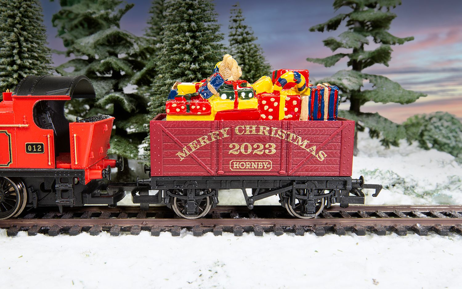 Hornby xmas deals train set