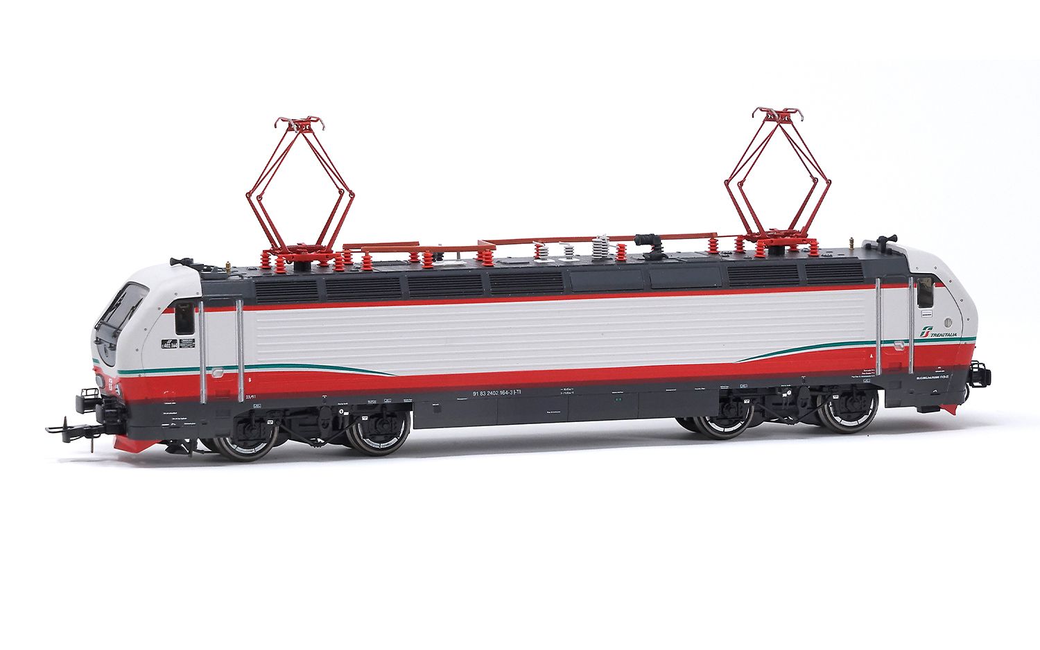 HR2904 FS, electric locomotive E402B new "Frecciabianca" livery