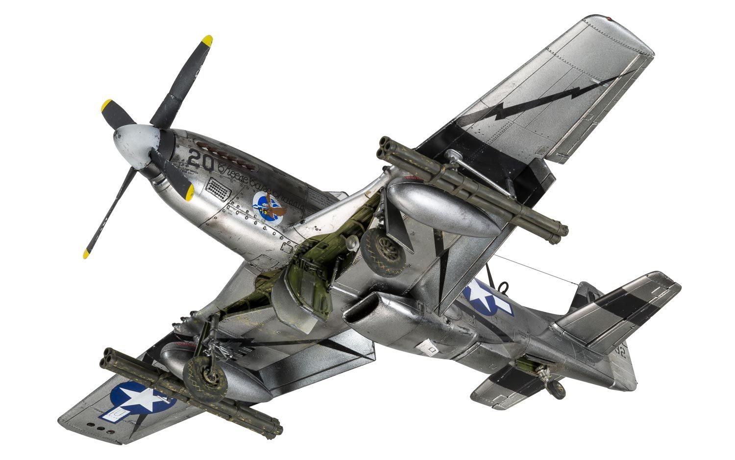 Airfix North American P51-D Mustang 1:48 Kit di montaggio Aereo ad