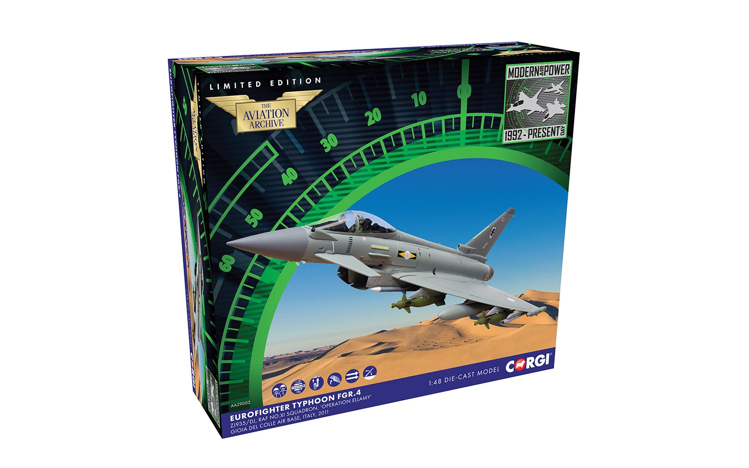 Eurofighter typhoon best sale diecast model