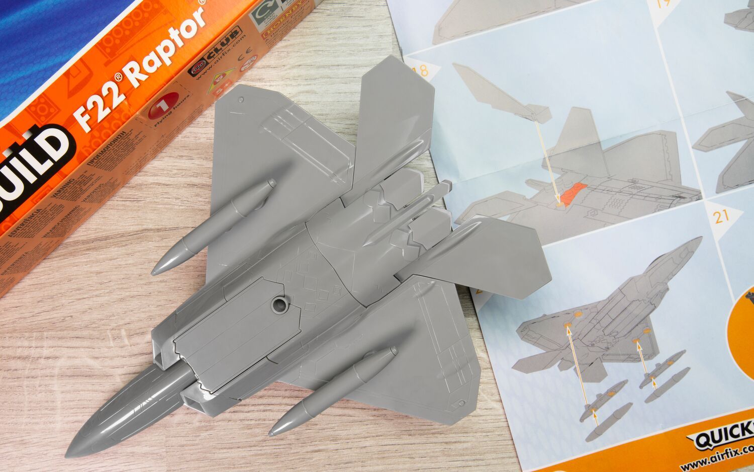 QUICKBUILD F22 Raptor