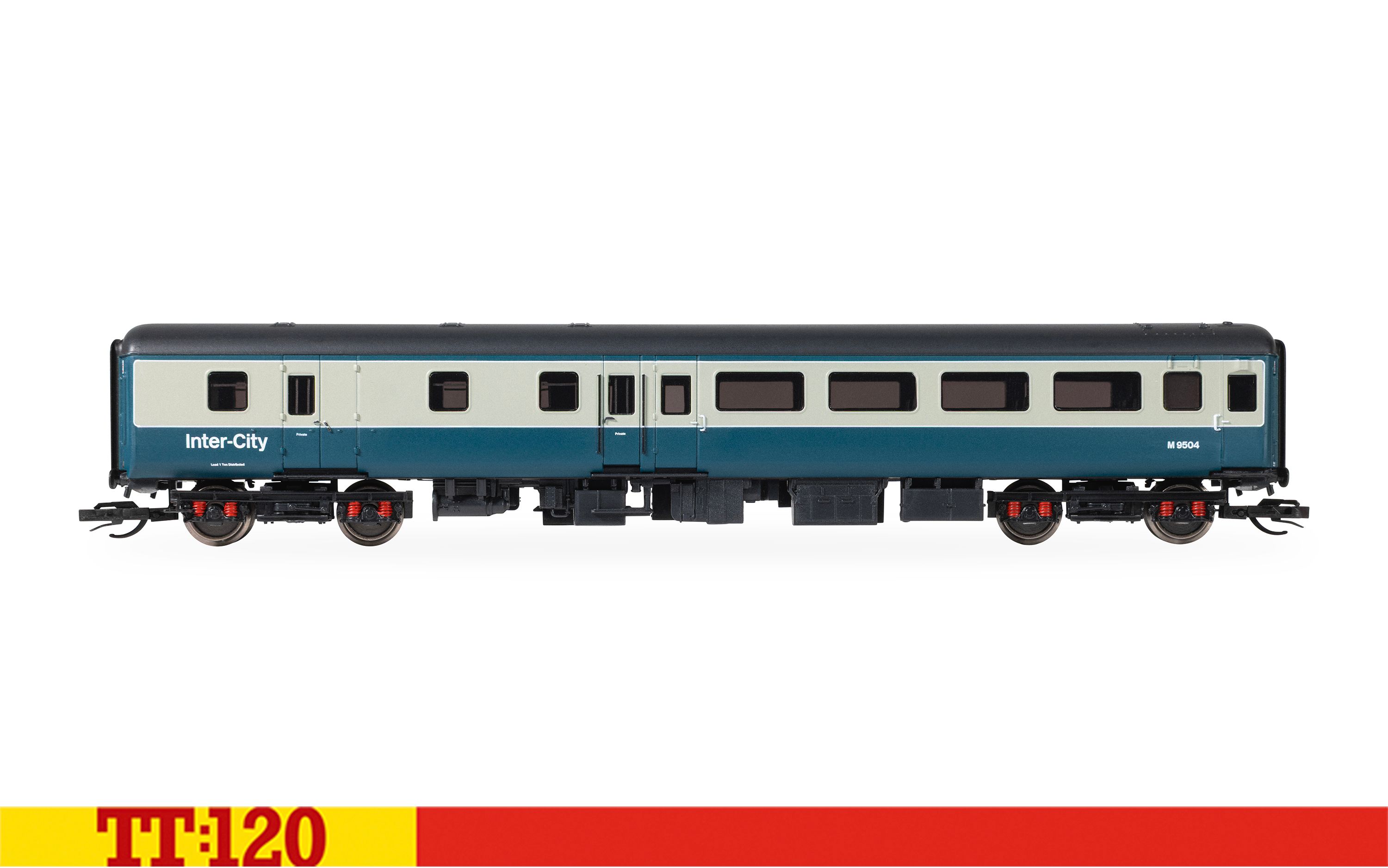 BR Intercity, Mk2E Brake Standard Open, 9504 - Era 8