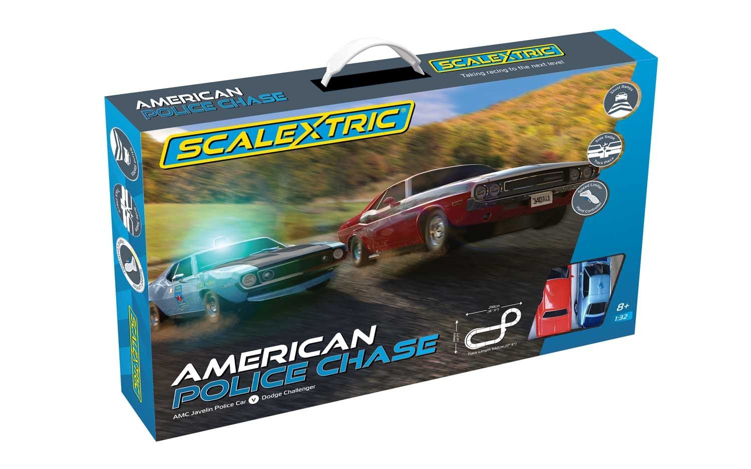 Scalextric store police chase