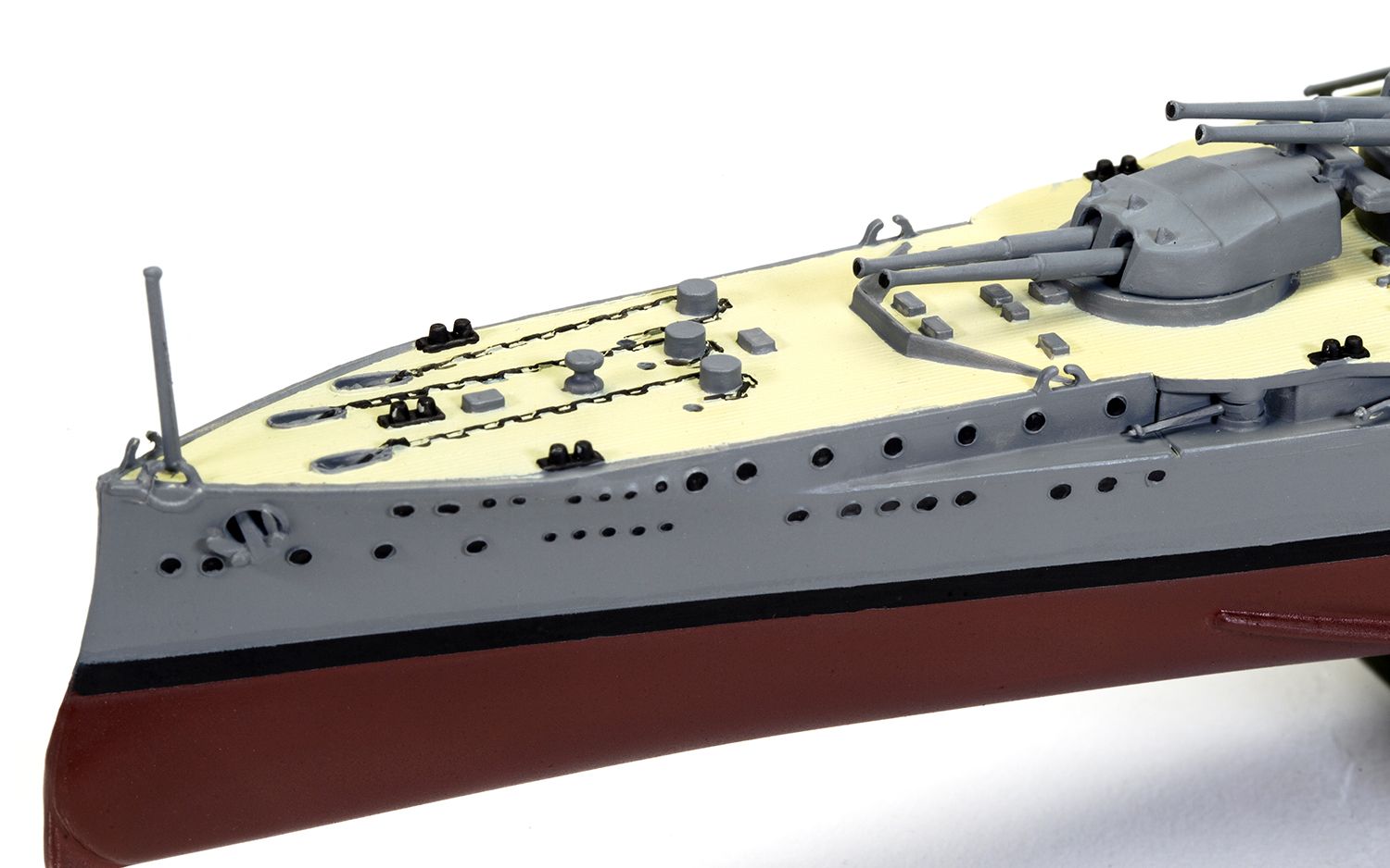 HMS Iron Duke 1/600 Airfix: Building, Painting, Weathering