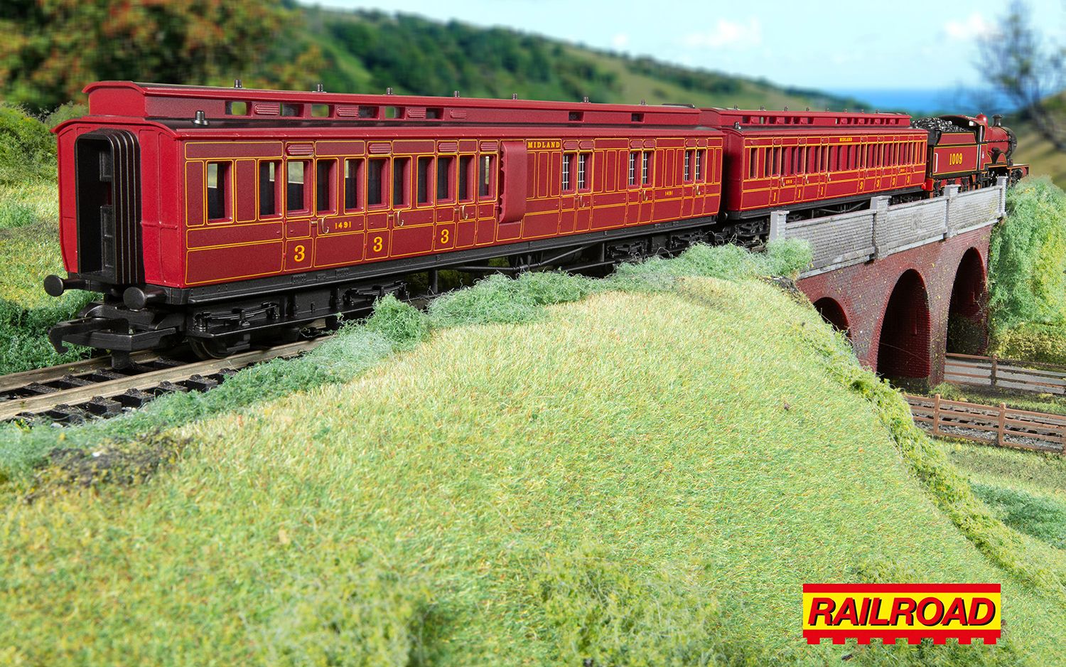 RailRoad: Midland Railway - Class 4P Compound - 1009 - Train Pack