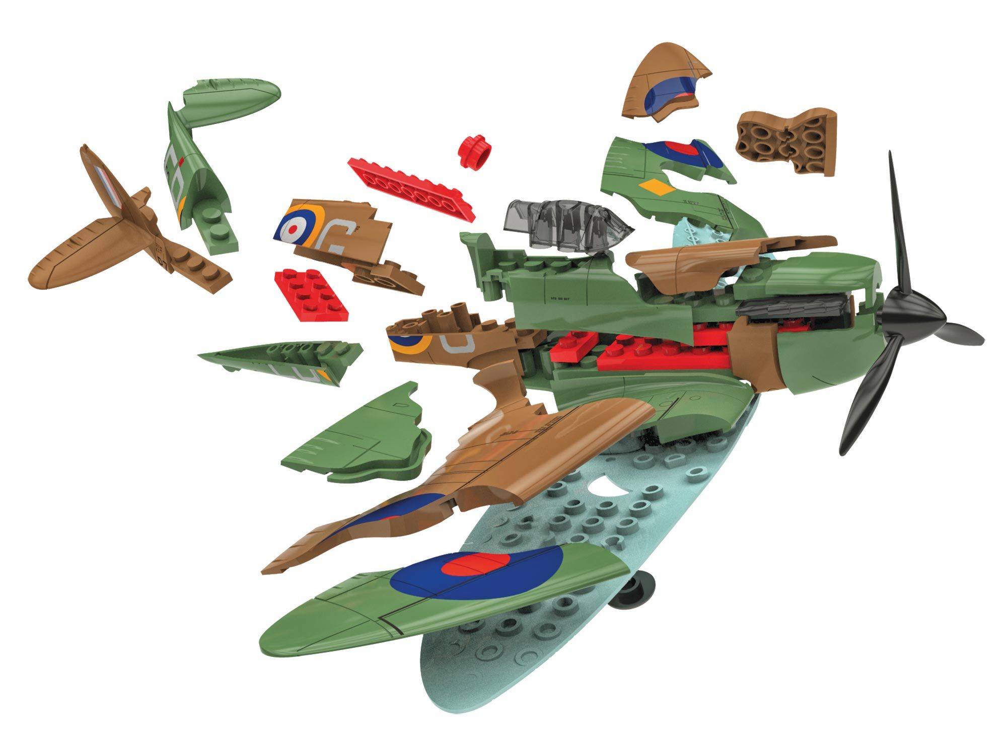 Lego spitfire online instructions