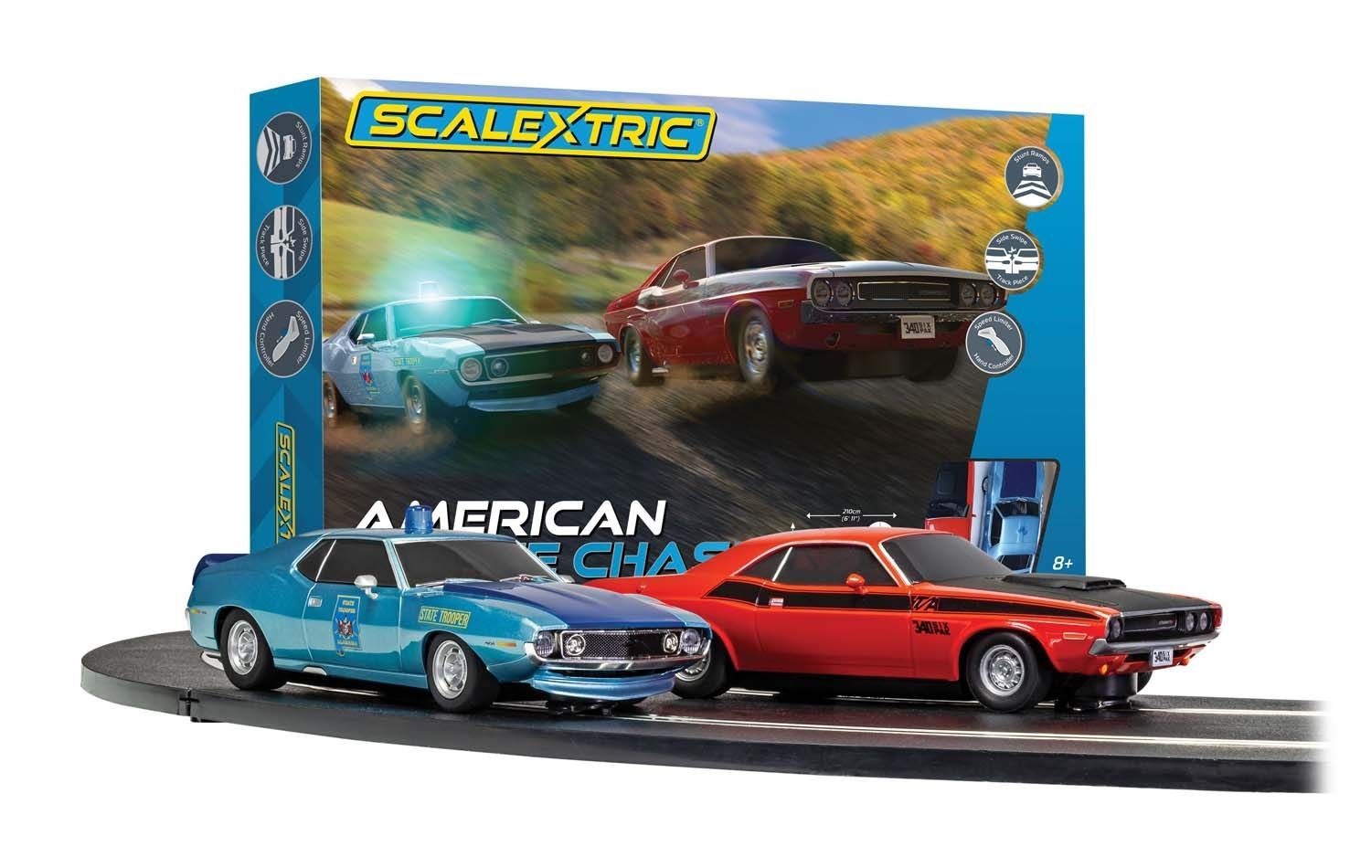 Scalextric store police chase