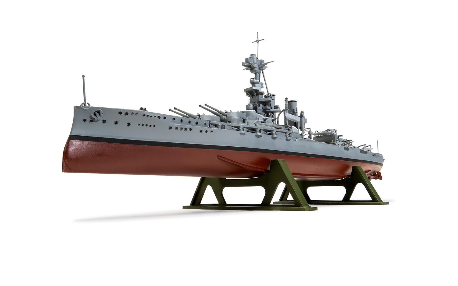 HMS Iron Duke 1/600 Airfix: Building, Painting, Weathering