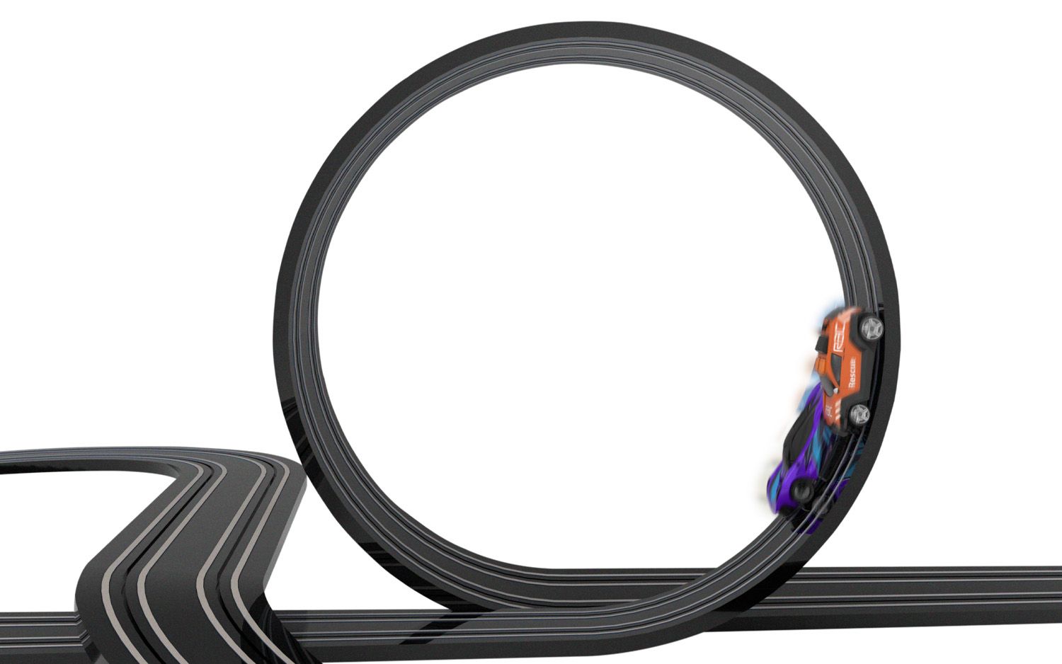 Micro Scalextric RAC Roadside Recovery - Race Set (Battery Powered)