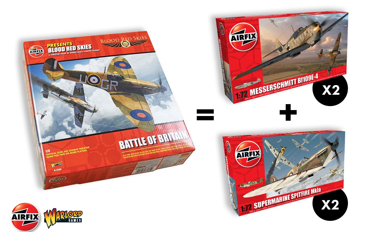 A1500 Airfix Blood Red Skies - Battle of Britain