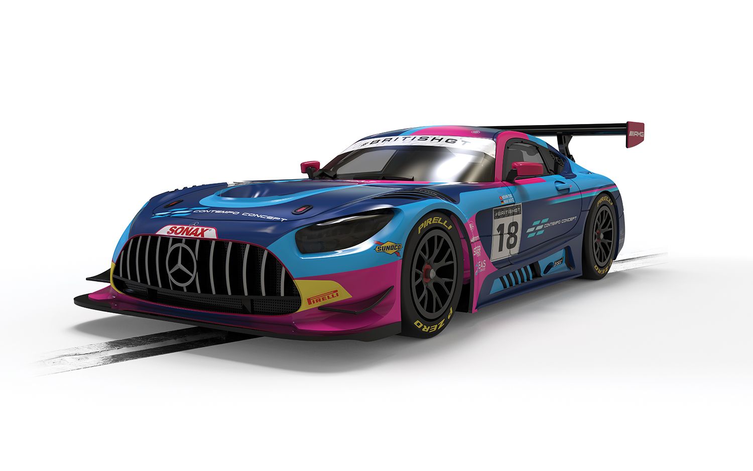 Mercedes AMG GT3 British GT 2024 2Seas Motorsport