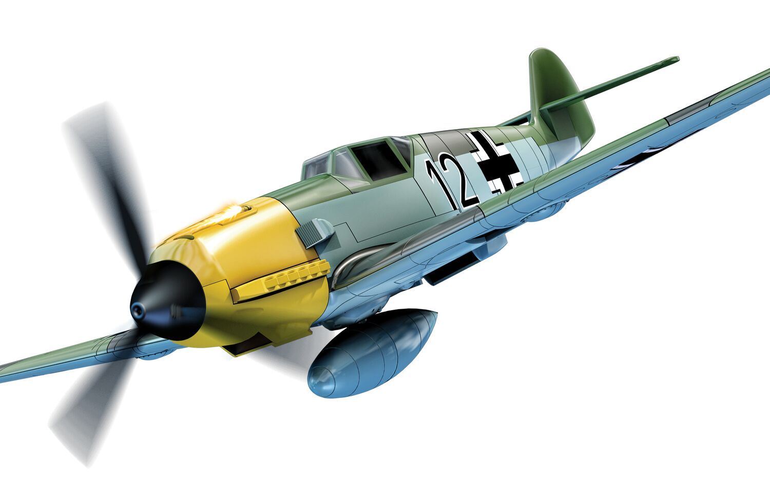 QUICKBUILD Messerschmitt Bf109