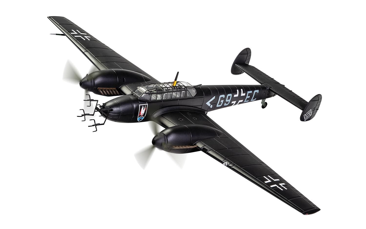 AA38508 Messerschmitt Bf110E - G9+EC- Stab II./NJG 1- Deelen