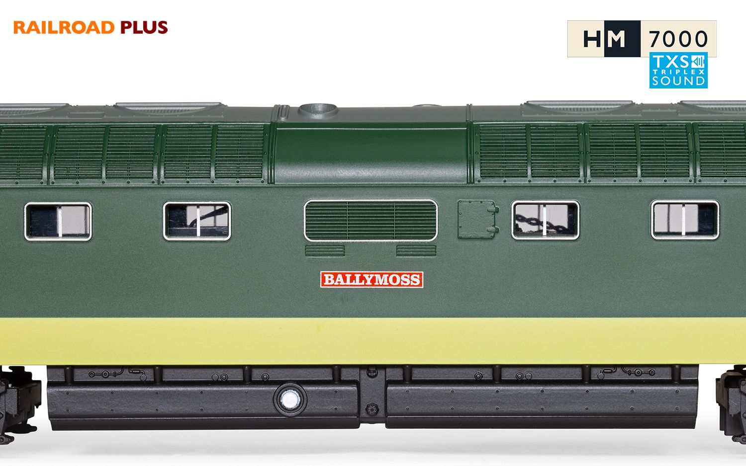 RailRoad Plus BR, Class 55, Deltic, Co-Co, D9018 ‘Ballymoss’- Era 5 (Sound Fitted)