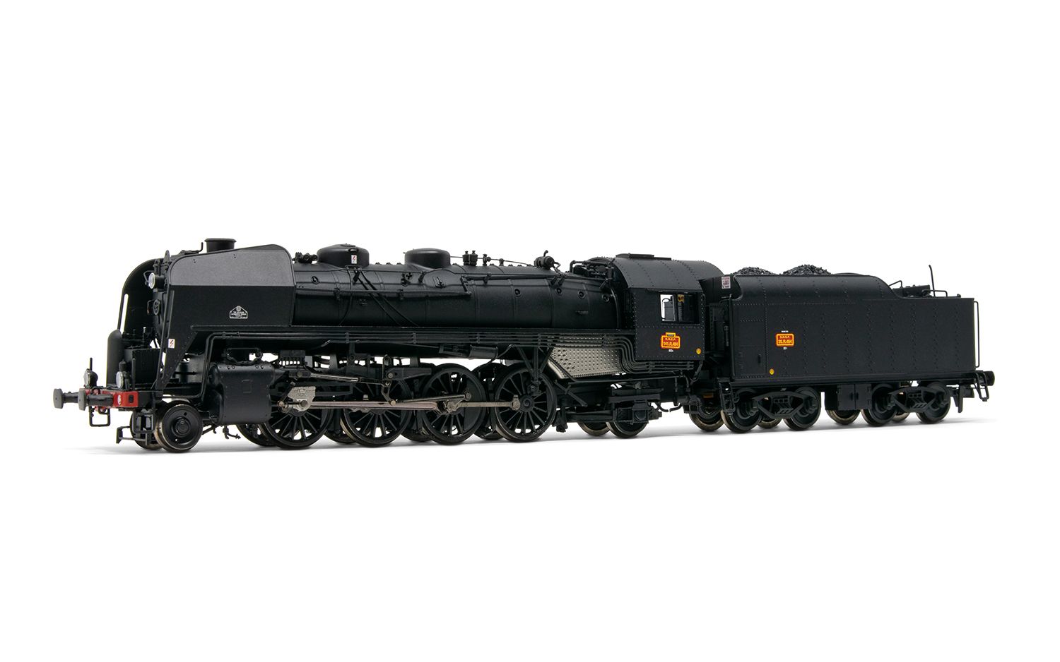 4-141 R 840, Dépôt De Vierzon, Tender Charbon, Baldwin, 1 Essieu Boxpox Noir Sncf Preservee Ep Iii Iv V Vi