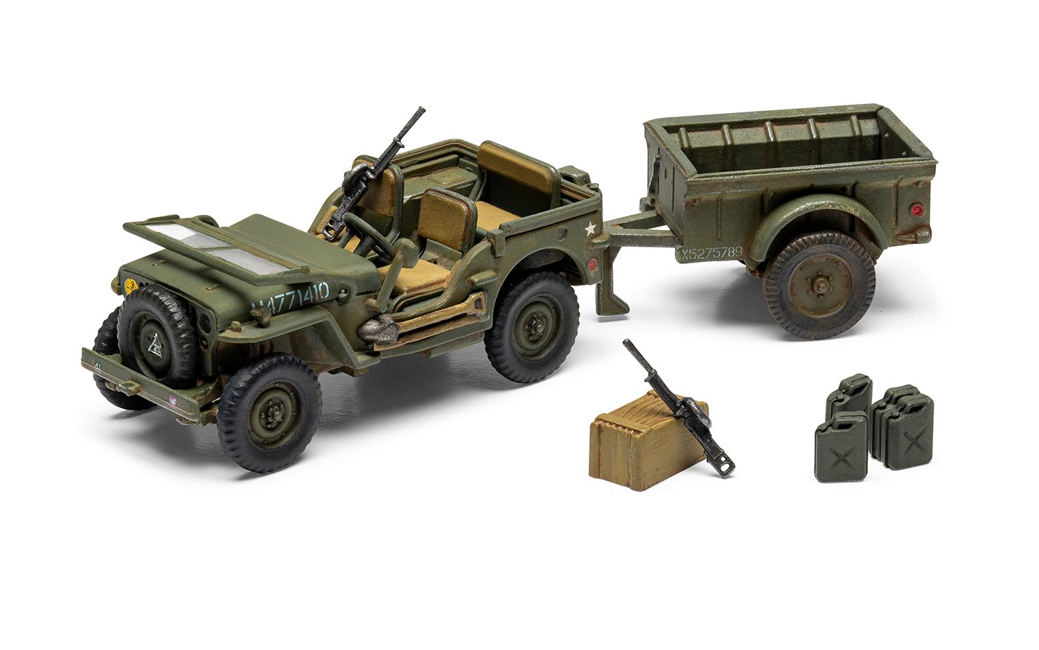 プラモデル　Jeep Willys MB COBI Executive Edition Jeep Willys MB and Trailer | COBI