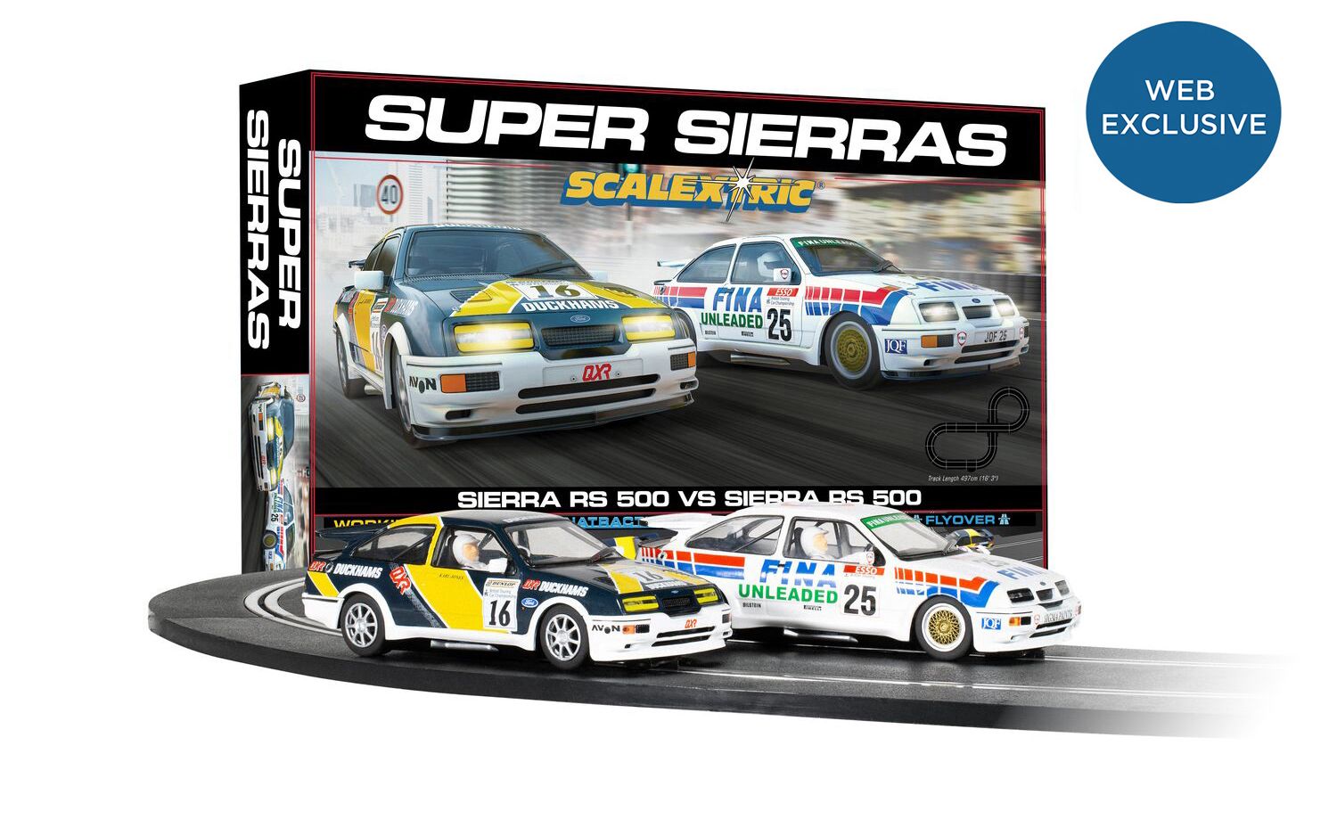 Scalextric Super Sierras Retro Race Set